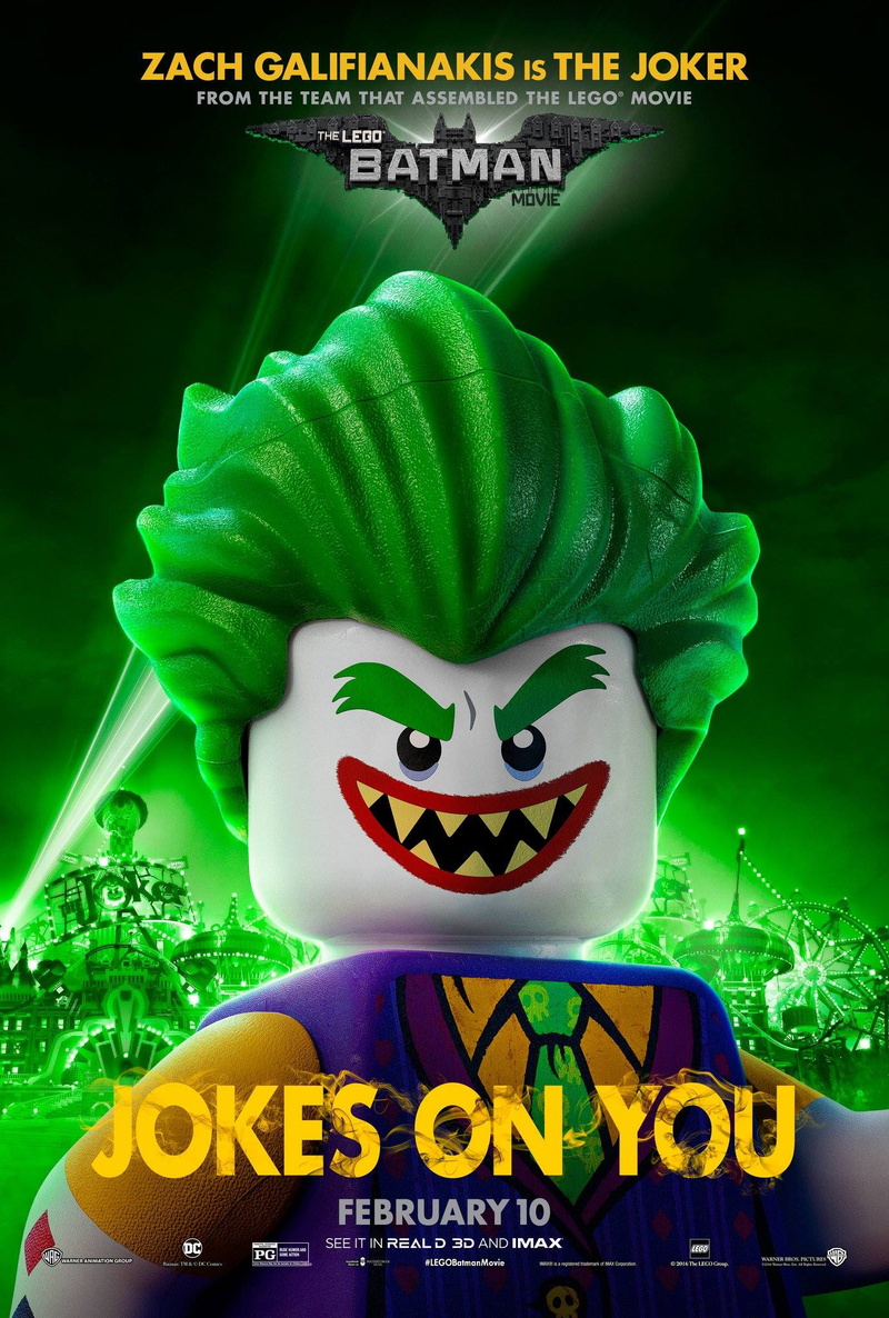Illustration for article titled Six New Lego Batman Movie Posters Just Make It Look Better and Better